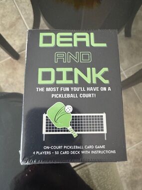Pickleball Card Game - Deal and Dink- Brand New in sealed box